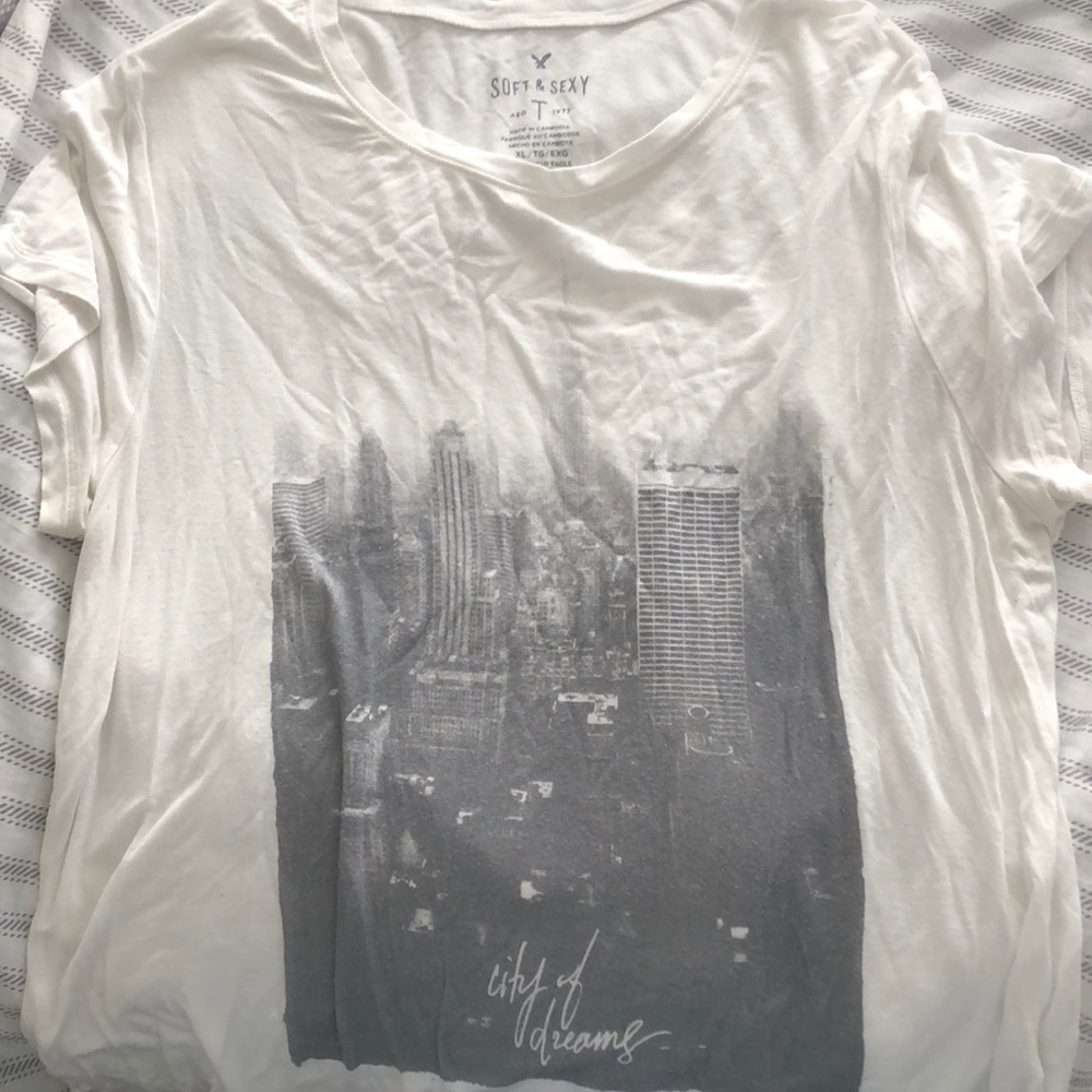 NYC graphic tee soft and sexy